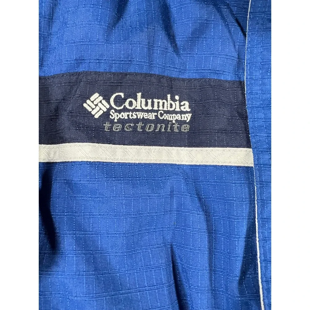 COLUMBIA Tectonite Winter Parka Kids 3T Blue Heavy Coat Hooded Insulated Snow
